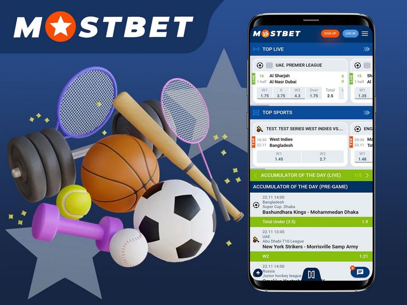 Mostbet Betting and Casino Site Features in One App