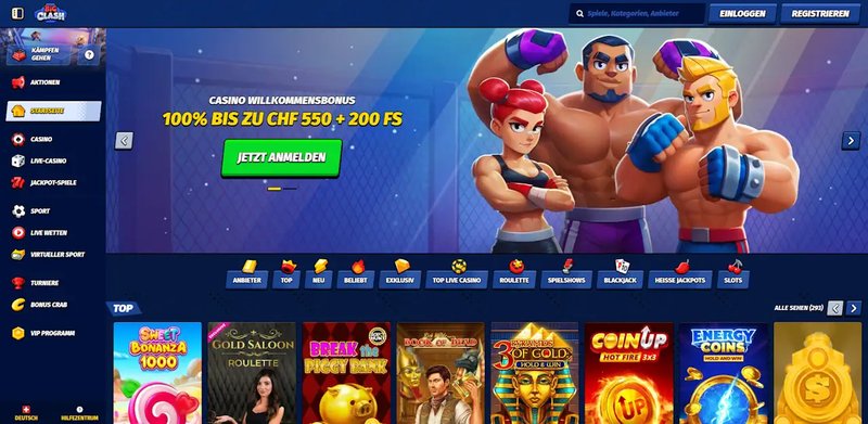 Bigclash Casino: Echte Gewinne ohne Einzahlung durch Bigclash Bonus, bigclash login